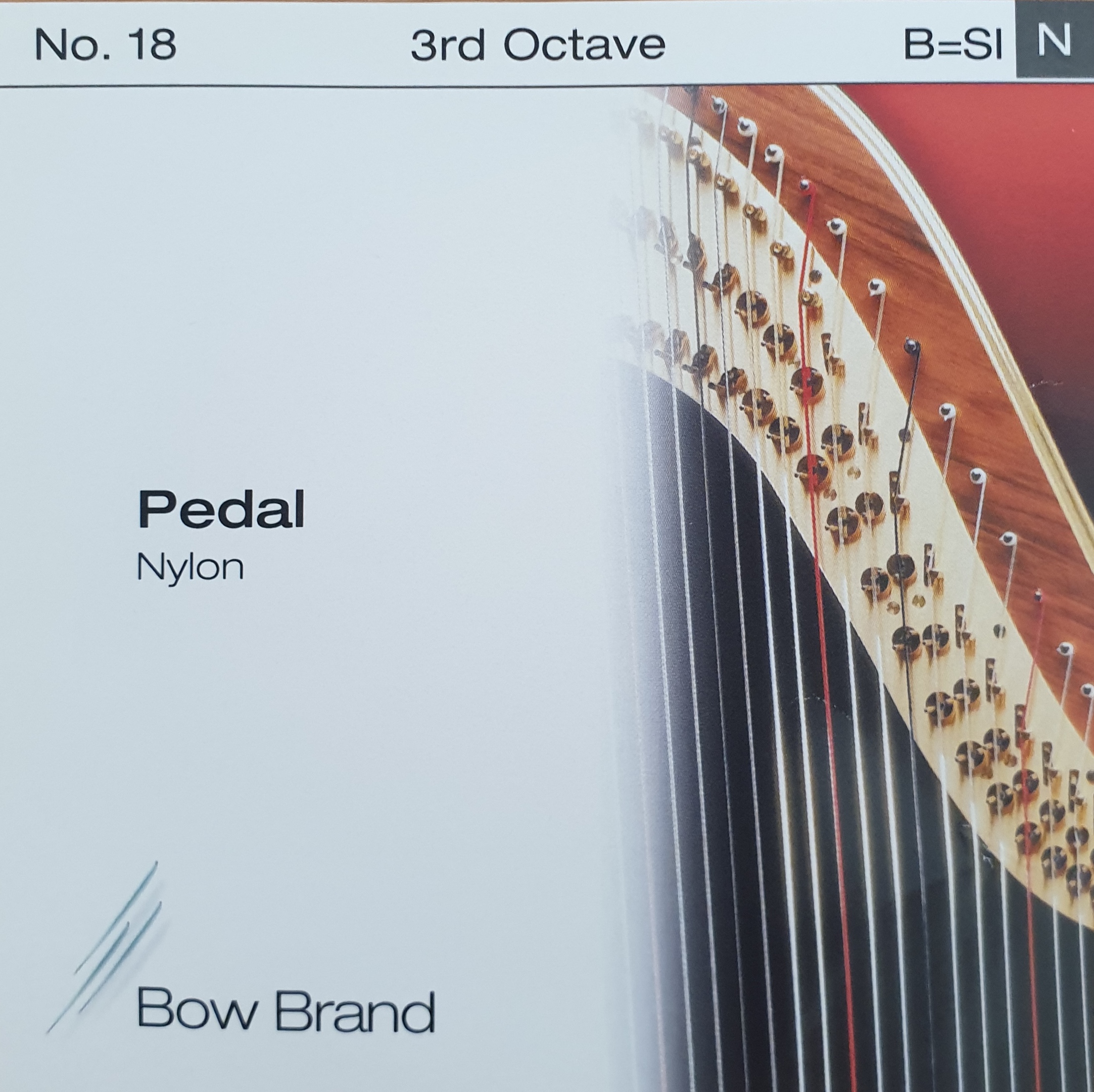Bow-Brand-Pedal-Nylon-3B BOW BRAND Pedal Nylon 3B