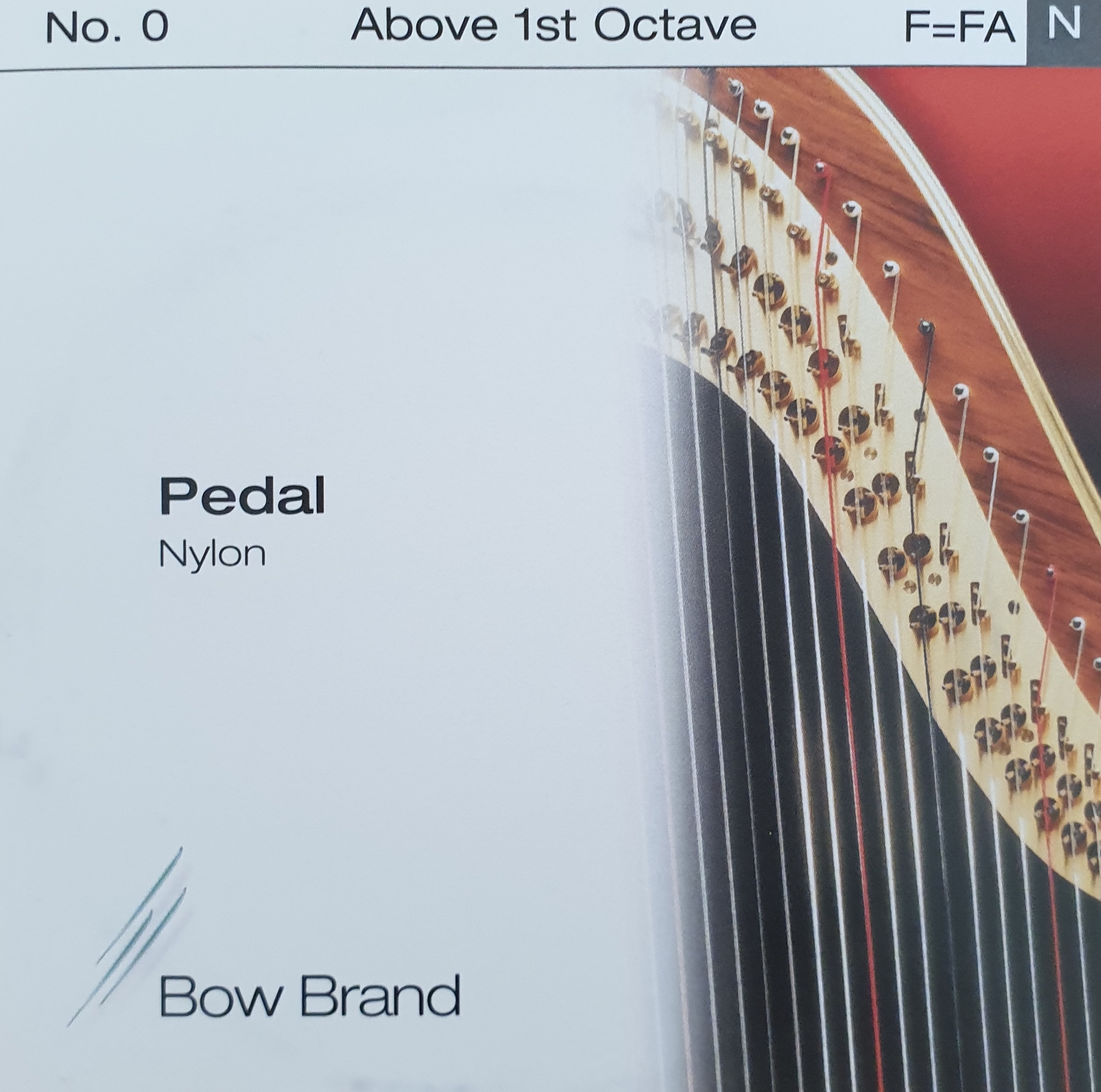 Bow-Brand-pedal-Nylon-0F BOW BRAND Pedal Nylon 0F