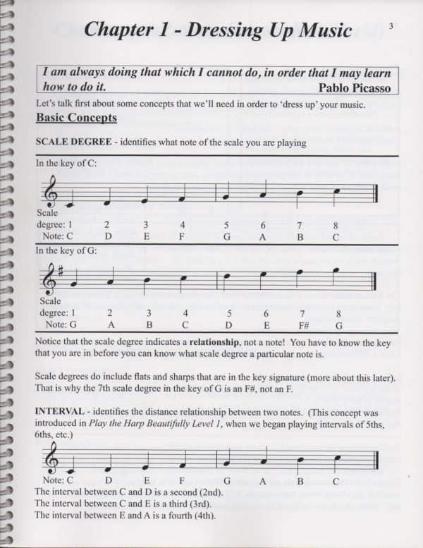 Play The Harp Beautifully A Self Teaching Book Level 3 Bruner P.