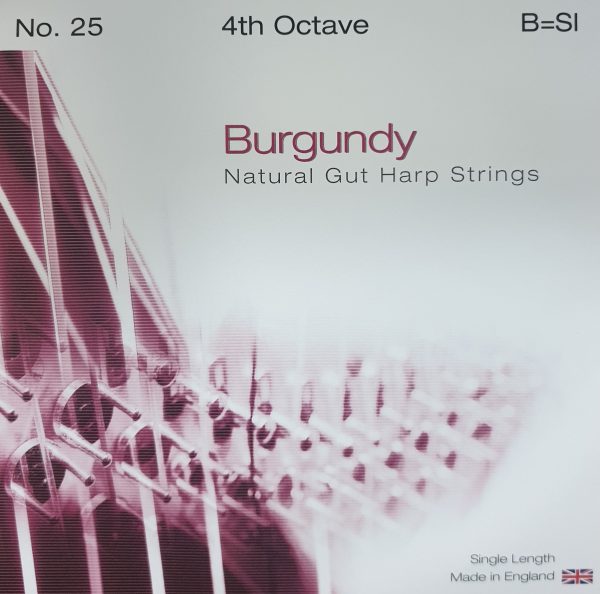 BURGUNDY Pedal Gut 4B