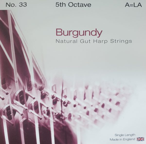 BURGUNDY Pedal Gut 5A