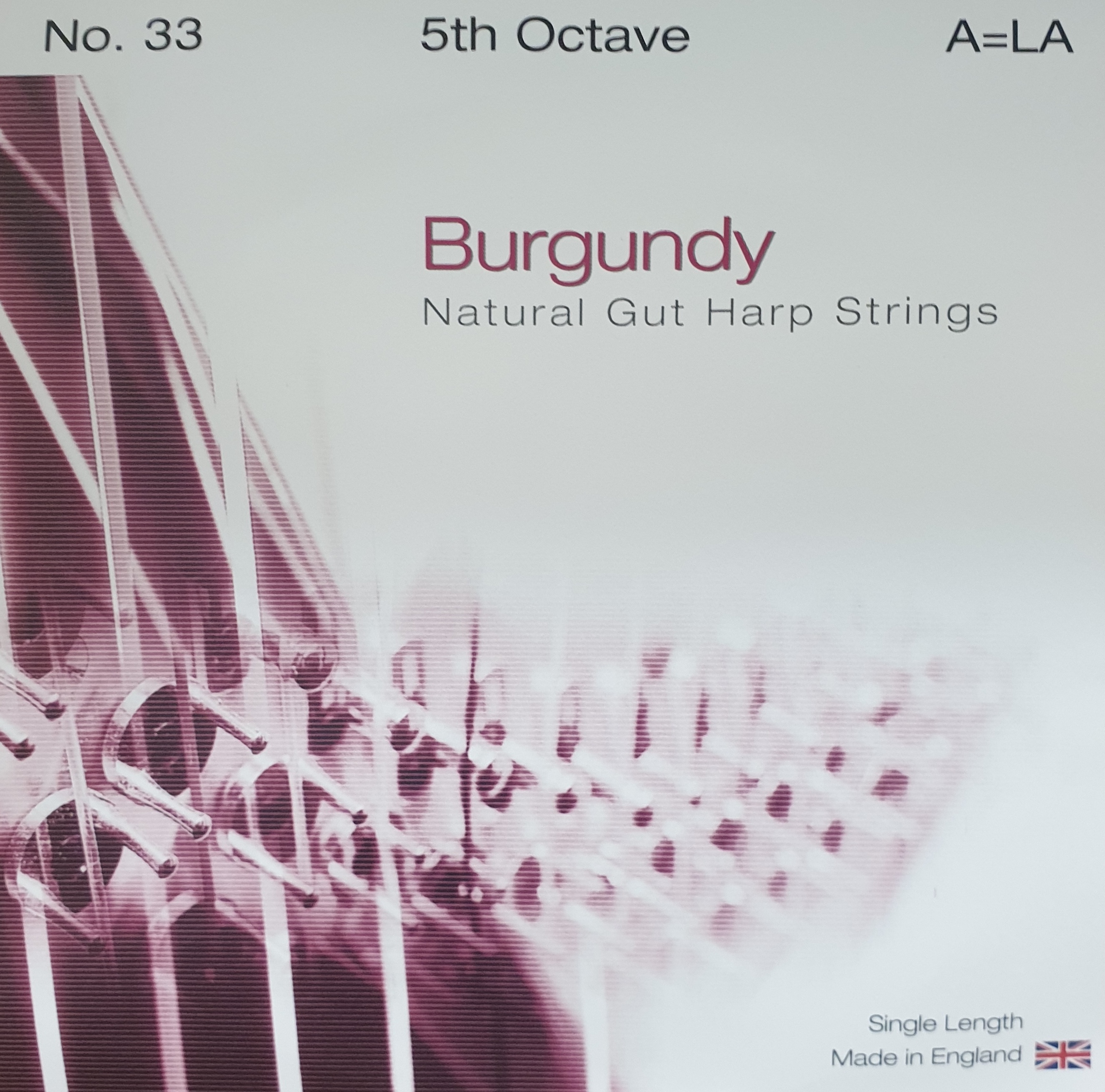 Burgundy-Gut-5A BURGUNDY Pedal Gut 5A