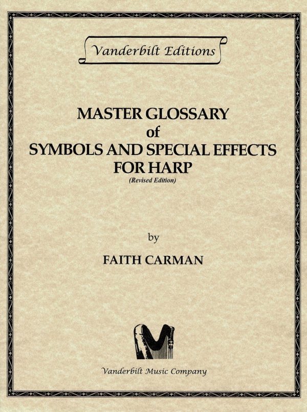 Master Glossary Of Symbols And Special Effects For Harp Carman F.