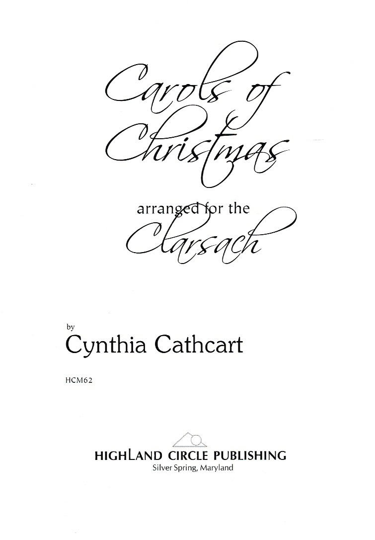 CATHCART-Carols-Of-Christmas Carols Of Christmas Cathcart C.