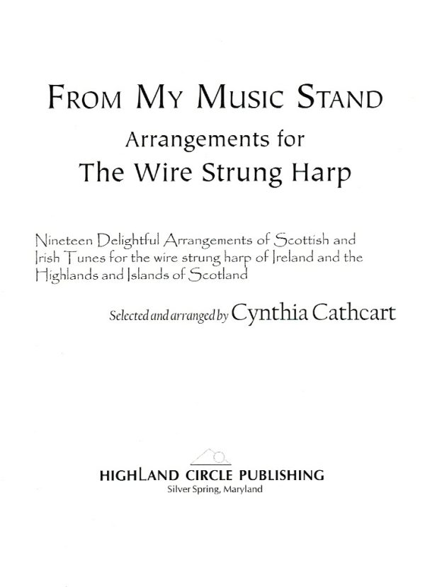 From My Music Stand Cathcart C.