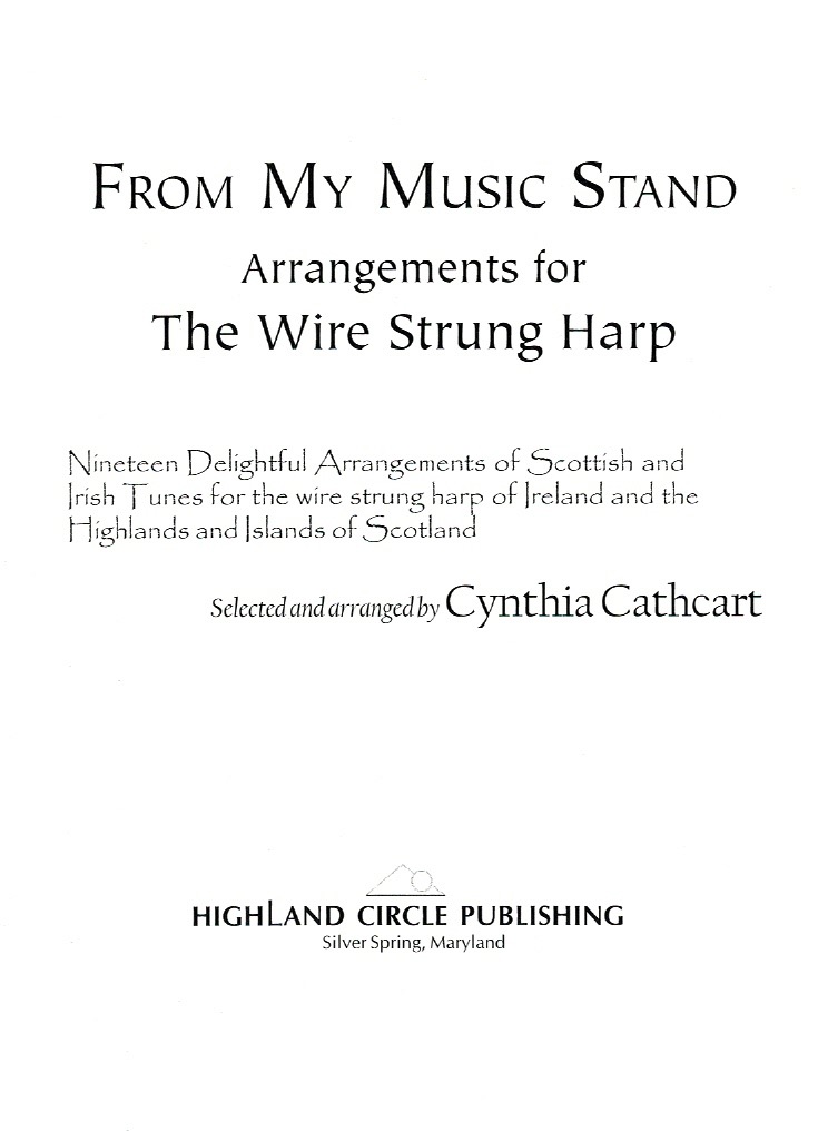 CATHCART-From-My-Music-Stand From My Music Stand Cathcart C.