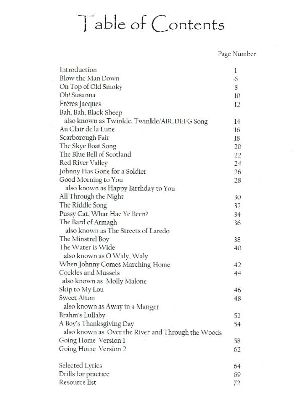 Traditional Beginnings For The Harp Cathcart C.