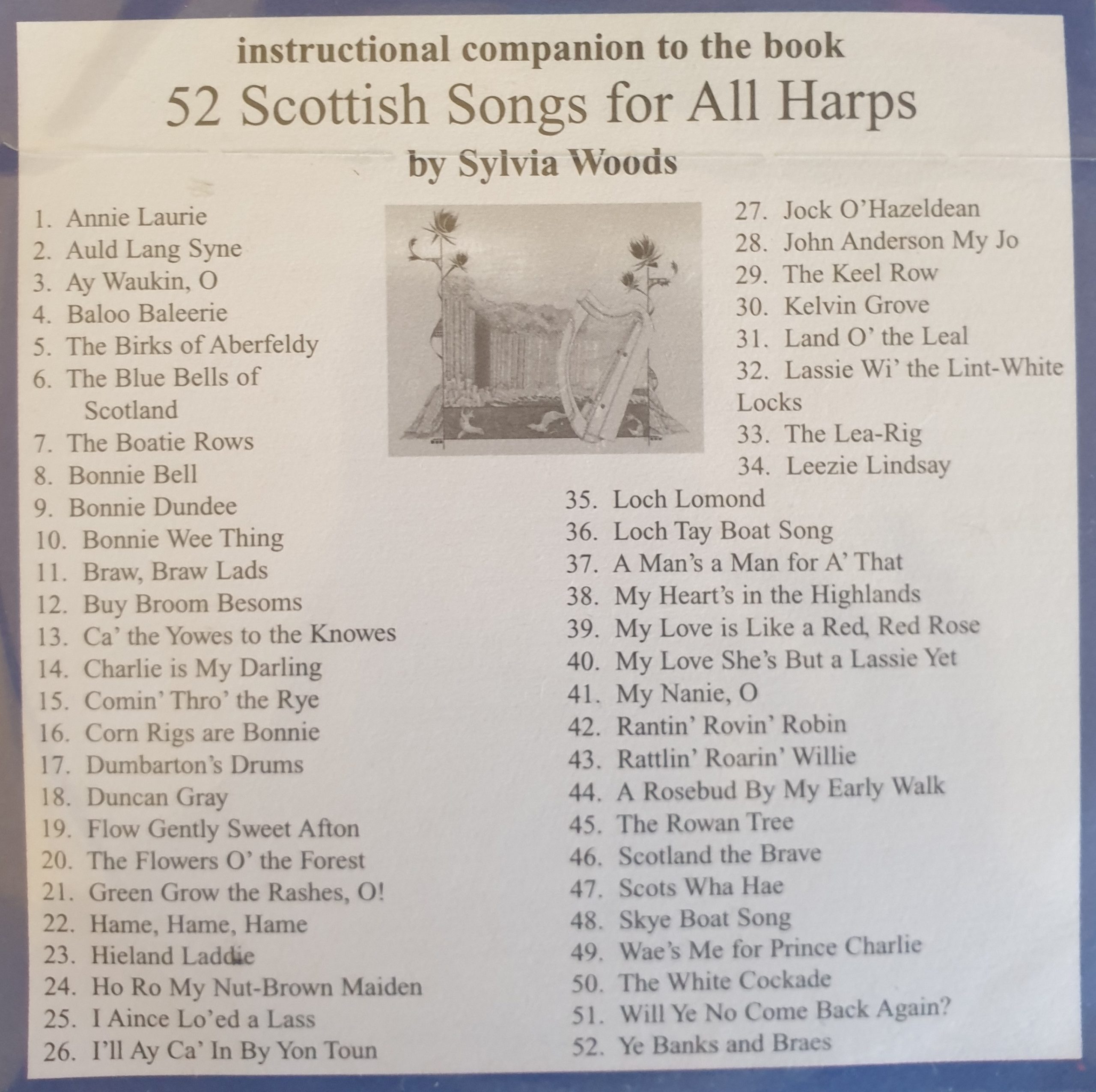 CD-52-Scottish-scaled 52 Scottish Songs For All Harps CD Woods S.
