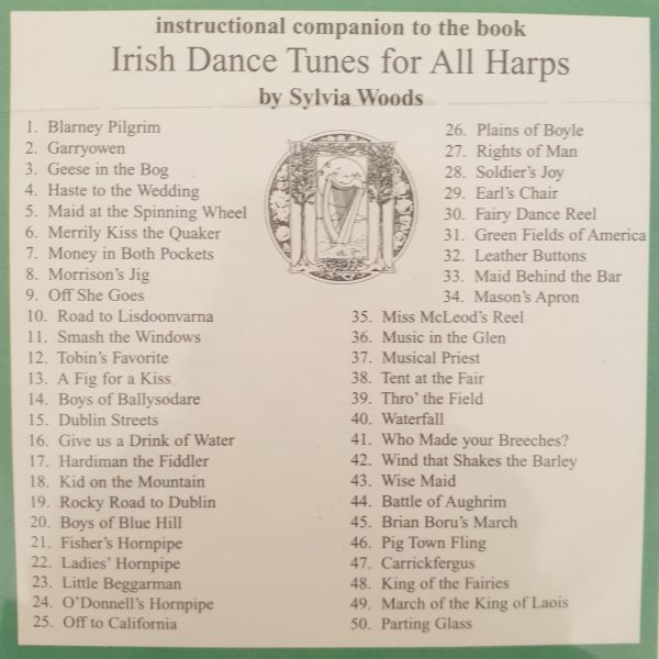 Irish Dance Tunes For All Harps CD Woods S.