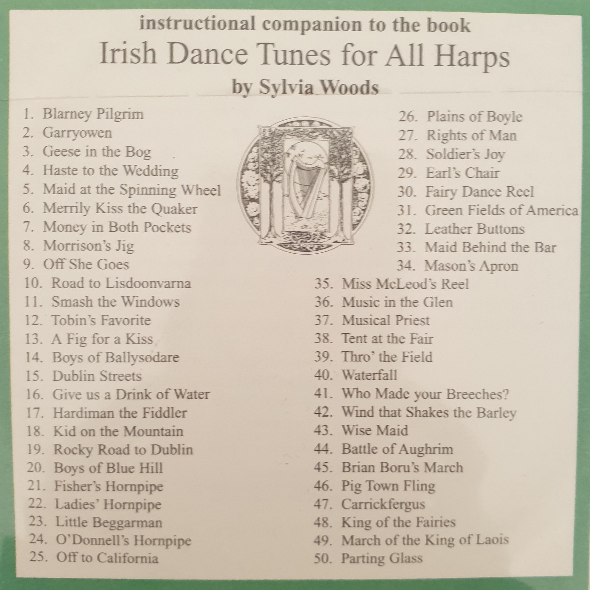 CD-Irish-Dance Irish Dance Tunes For All Harps CD Woods S.