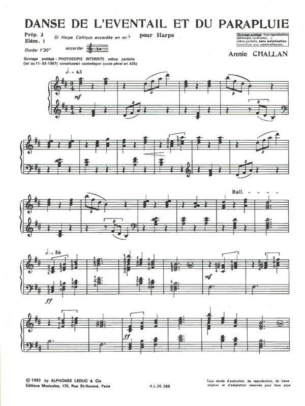 Danse De L'eventail Et Du Parapluie Challan A.