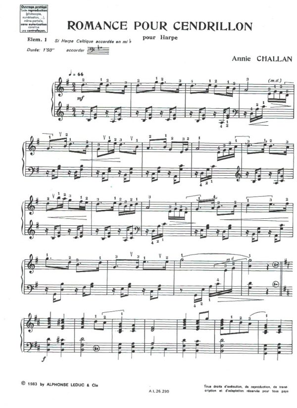 Romance Pour Cendrillon Challan A.