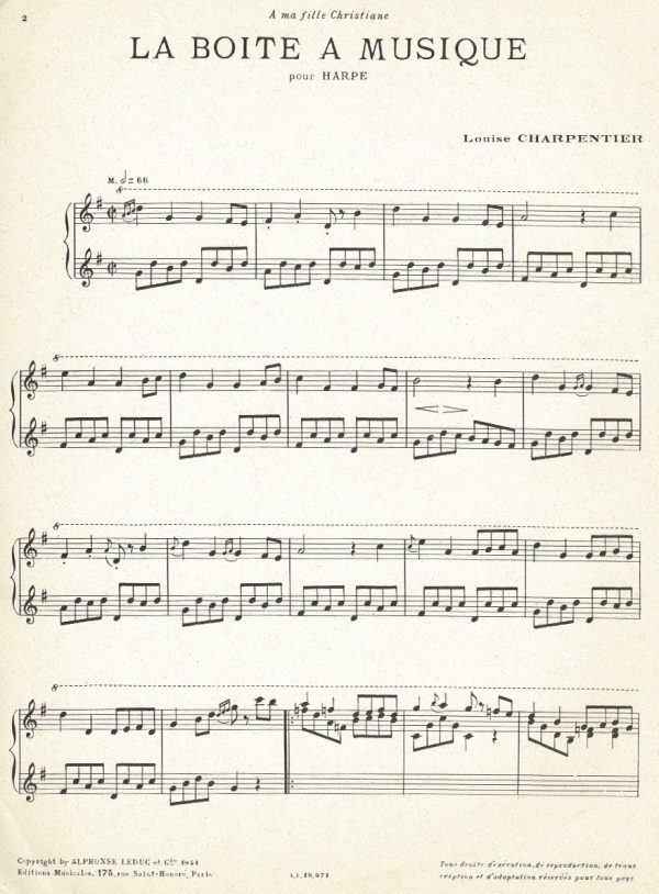La Boite A Musique Charpentier L.