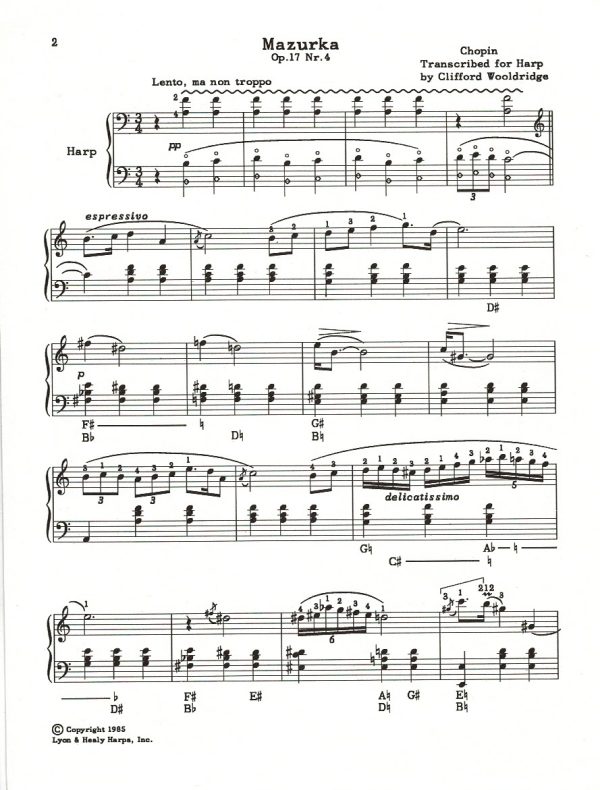 Mazurka Op.17 Nr. 4 Chopin F.