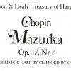 Mazurka Op.17 Nr. 4 Chopin F.