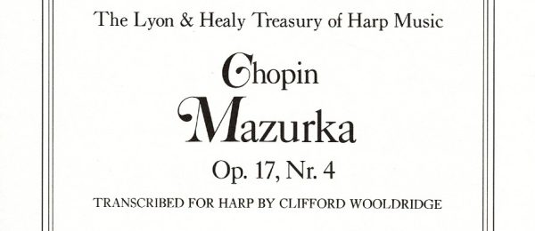 Mazurka Op.17 Nr. 4 Chopin F.