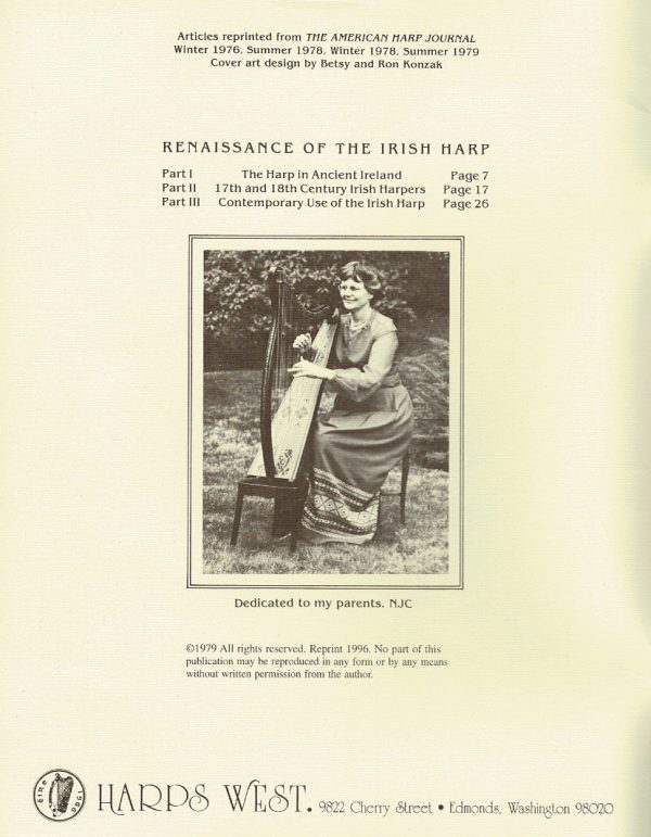 Renaissance Of The Harp Clark N J.