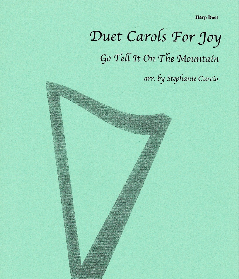 CURCIO-Duet-Carols-For-Joy Duet Carols For Joy Go Tell It On The Mountains (Harp Duet) Curcio S.