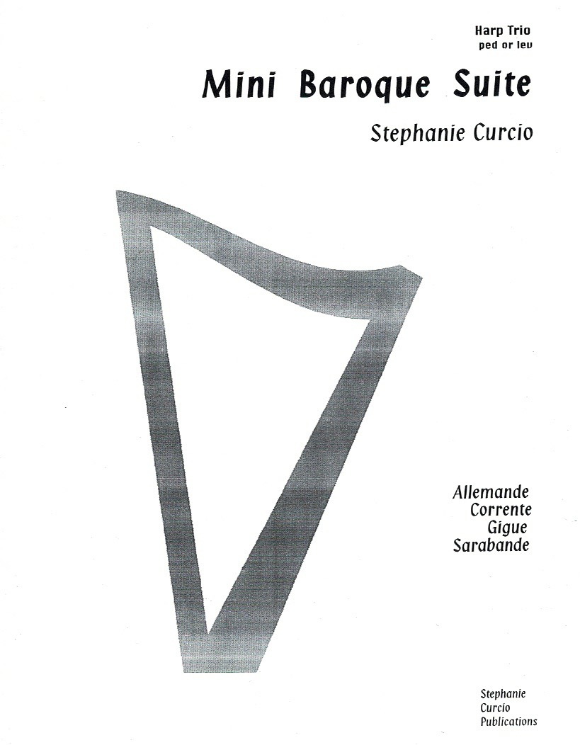 CURCIO-Mini-Baroque-Suite Mini Baroque Suite (Harp Trio) Curcio S.