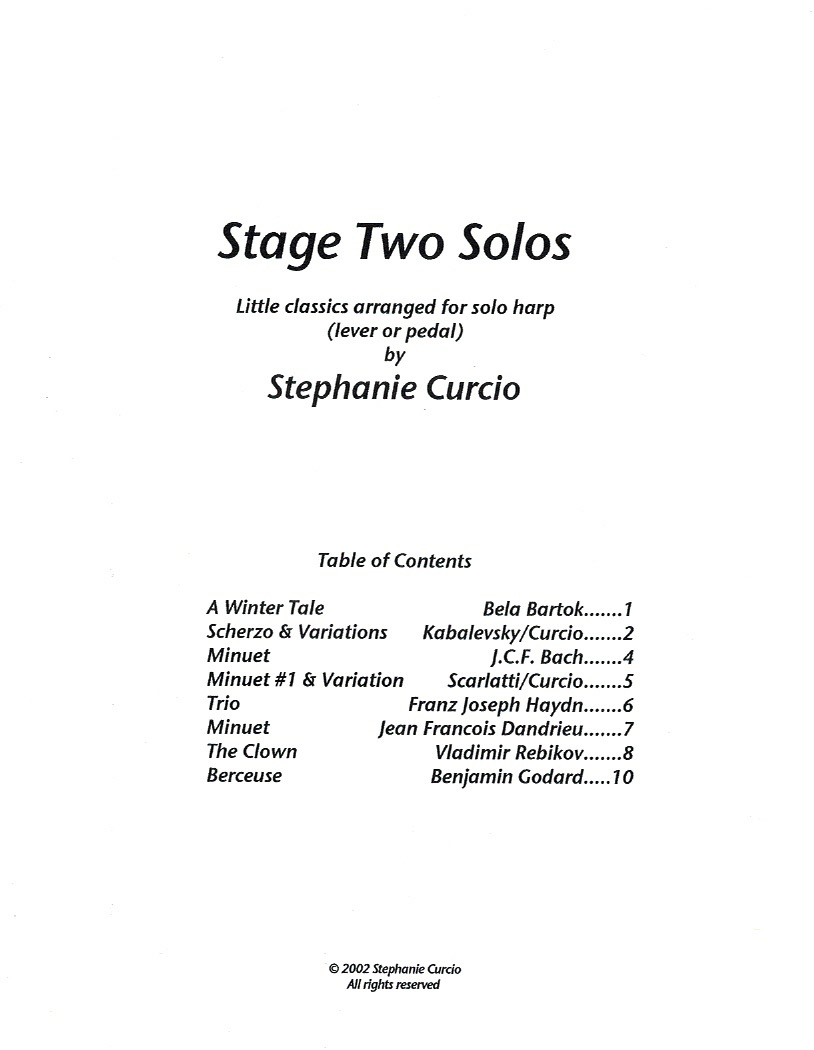 CURCIO-Stage-Two-Solos Stage Two Solos Curcio S.