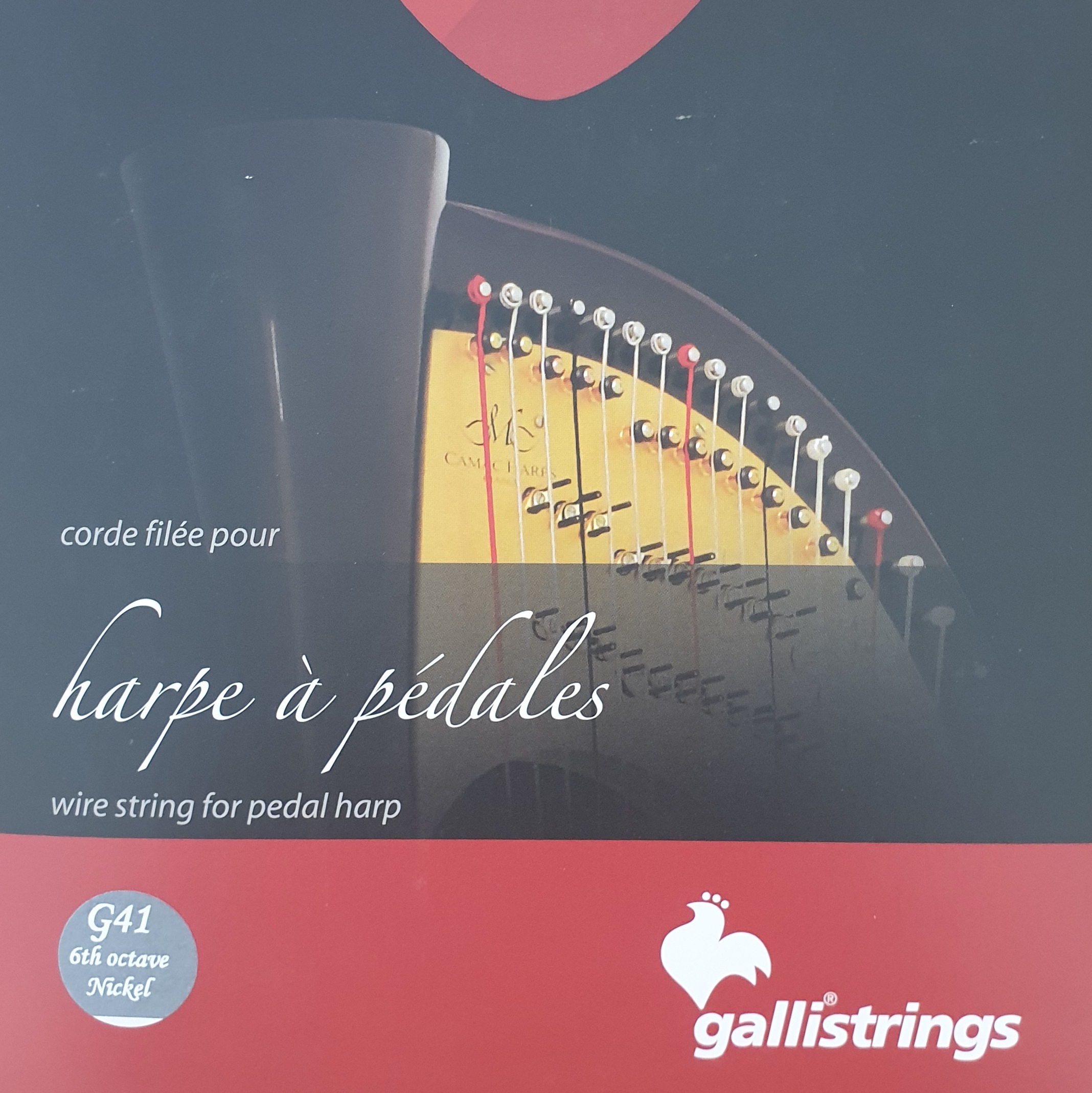 Camac-Galli-Pedal-Wires-6G CAMAC Galli Pedal Wire 6G