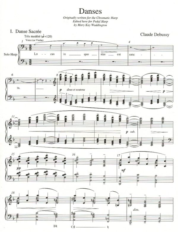 Danses Debussy C./Waddington M.K.