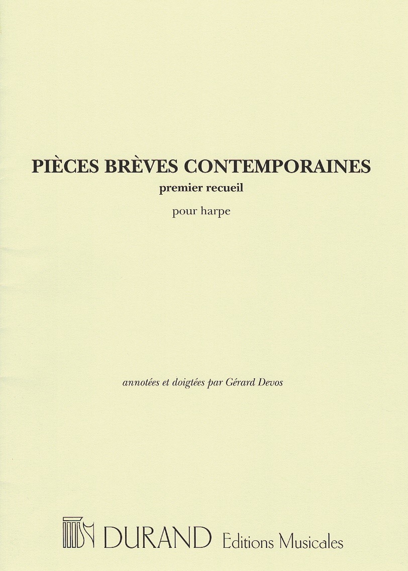 DEVOS-Pieces-Breves-Premier-Recueil Pieces Breves Contemporaines Premier Recueil Devos G.