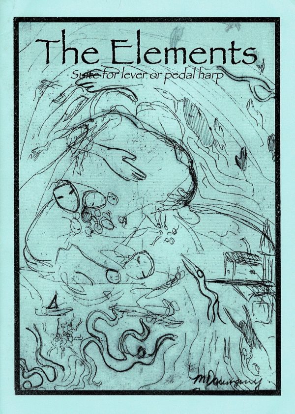 The Elements Suite For Lever Or Pedal Harp Doumany M.