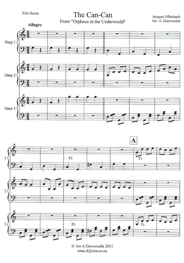 The Can-Can Offenbach J./Dunwoodie A.