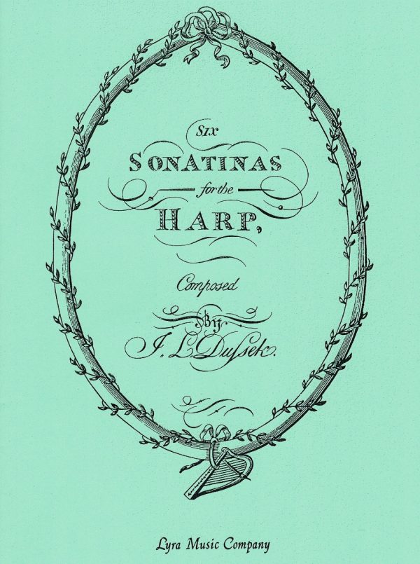 Six Sonatinas For Harp Dussek J.L./Lawrence .L