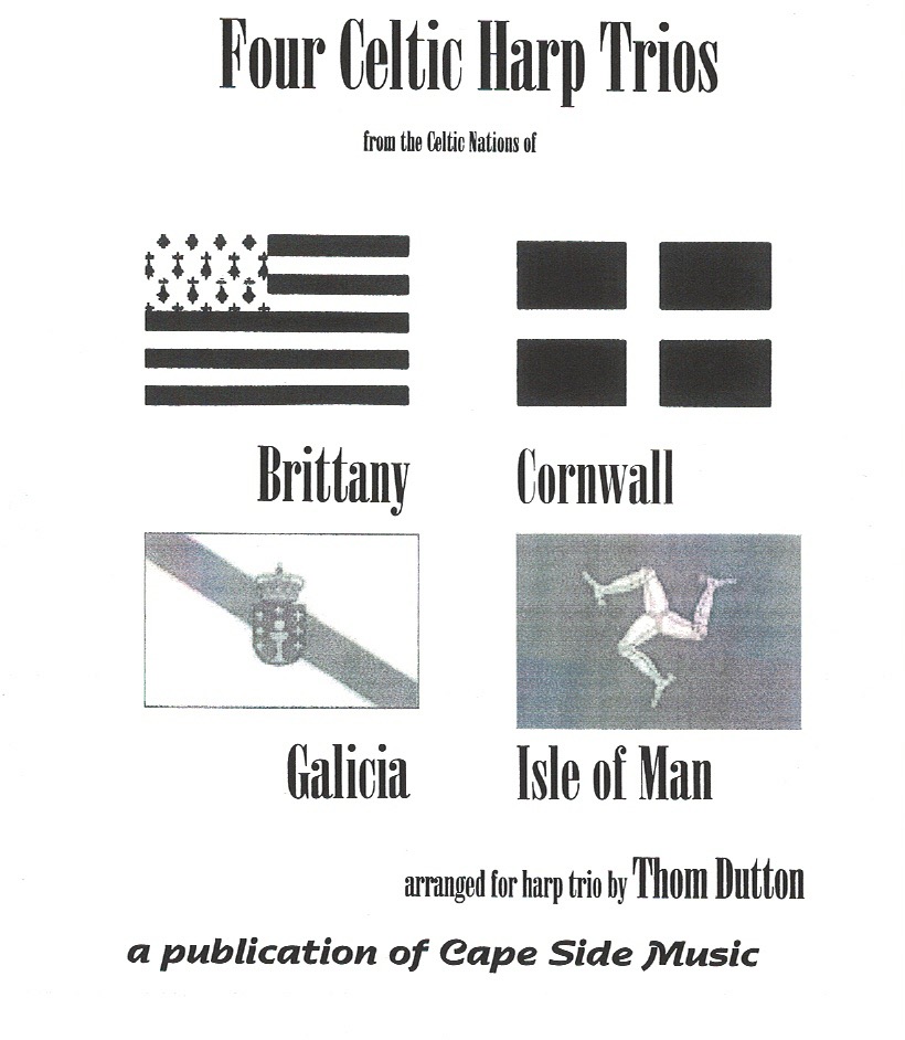 DUTTON-Four-Celtic-Harp-Trios Four Celtic Harp Trios (Harp Trio) Dutton T.