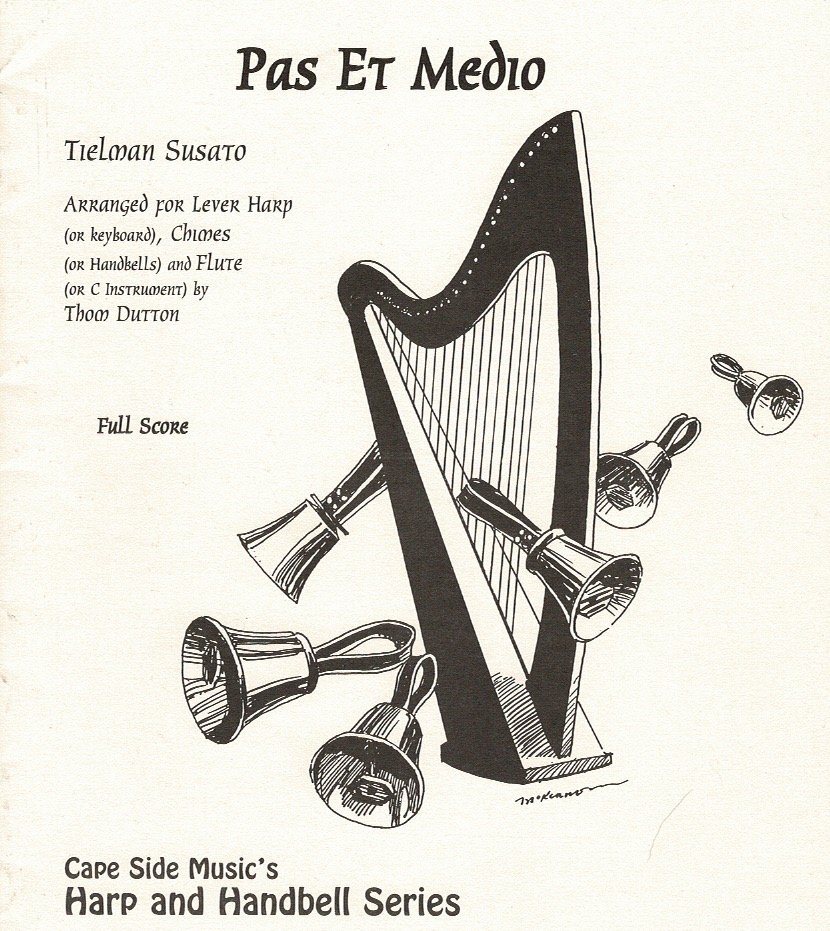 DUTTON-Pas-Et-Medio Pas Et Medio (Flute, Chimes & Harp) Susato T./Dutton T.