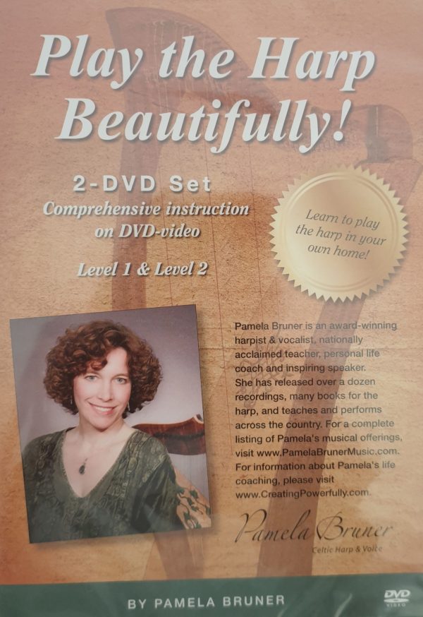 Play The Harp Beautifully Level 1 & 2 DVD Bruner P.