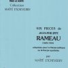 Six Pieces De Jean Philippe Rameau Etcheverry M.