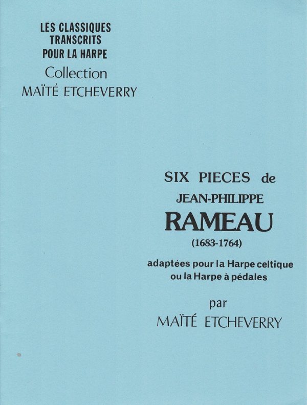 Six Pieces De Jean Philippe Rameau Etcheverry M.