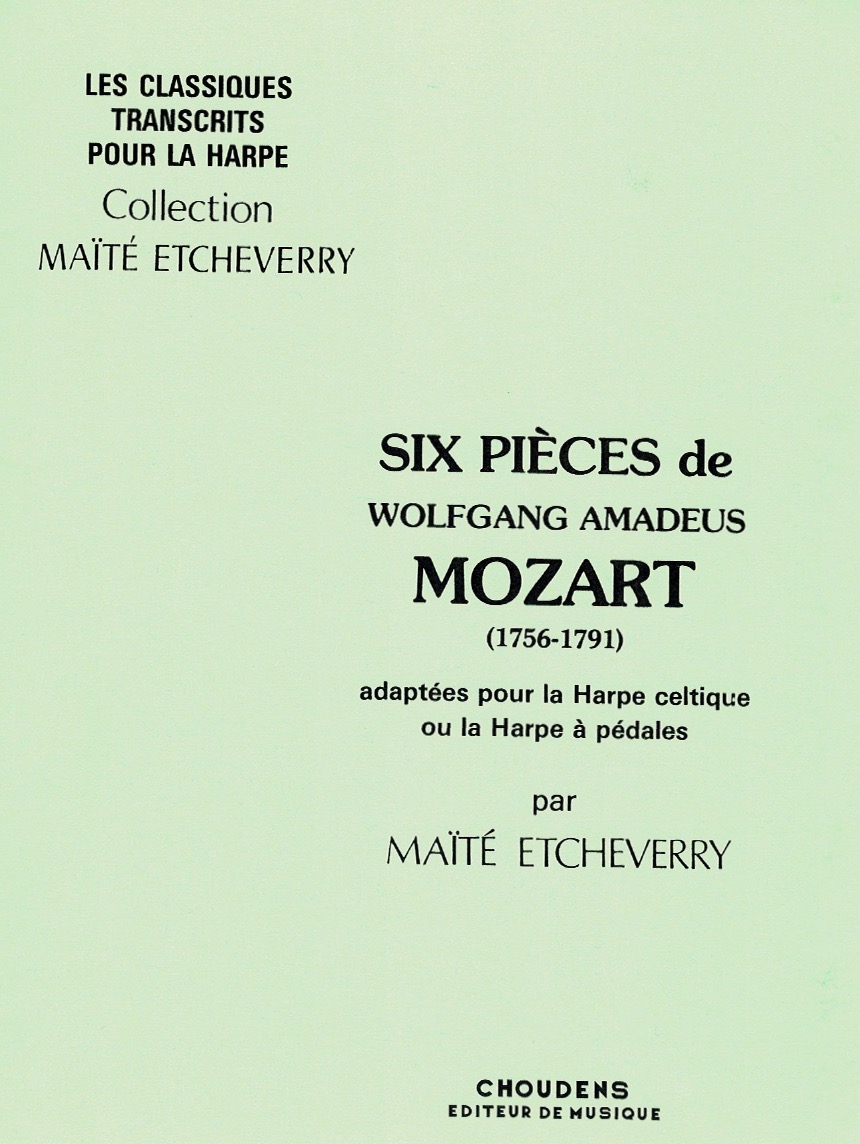 ETCHEVERRY-Six-Pieces-De-Wolfgang-Amadeus-Mozart Six Pieces De Wolfgang Amadeus Mozart Etcheverry M.