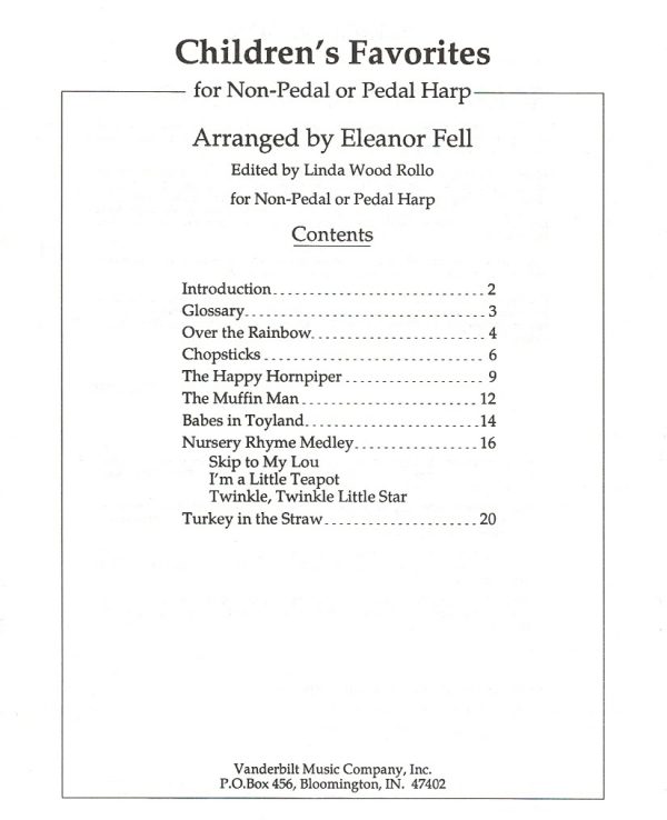 Pop 'N Easy Children's Favorites Fell E.