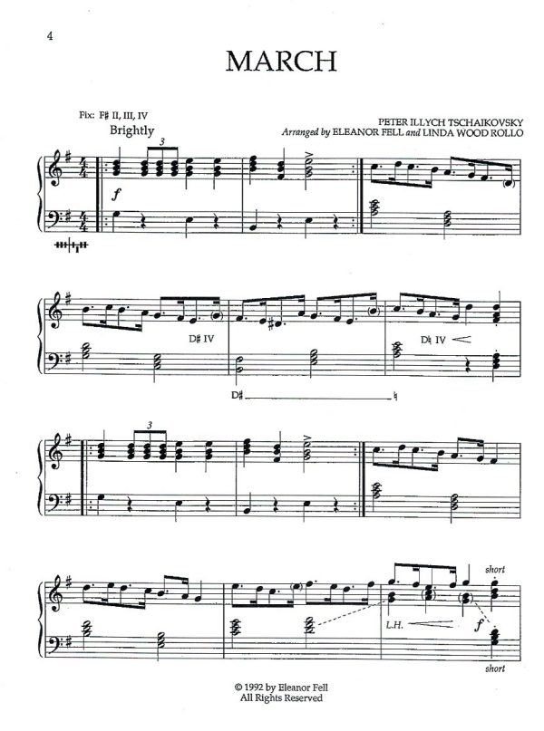 Pop 'N Easy The Nutcracker Ballet Selections Fell E.