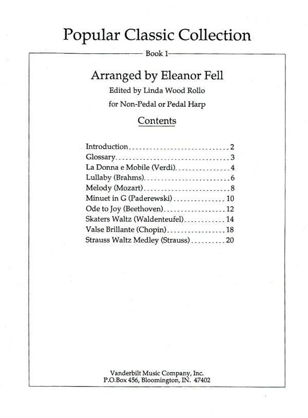 Pop 'N Easy Popular Classics Collection Fell E.