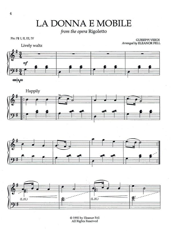 Pop 'N Easy Popular Classics Collection Fell E.