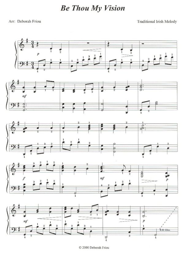Be Thou My Vision Friou D.