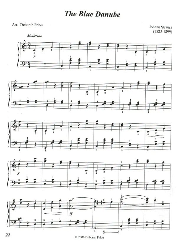 Classical Music For The Harp Friou D.