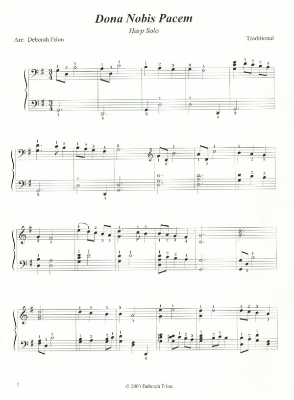 Donna Nobis Pacem (Grant Us Peace) Friou D.