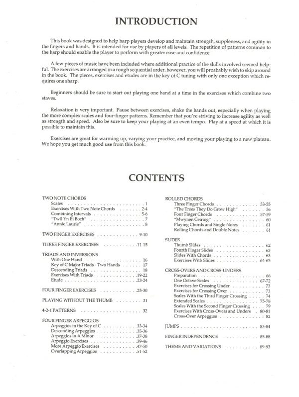 Harp Exercises For Agility And Speed Friou D.