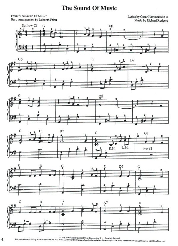 Rodgers & Hammerstein For The Harp Friou D.