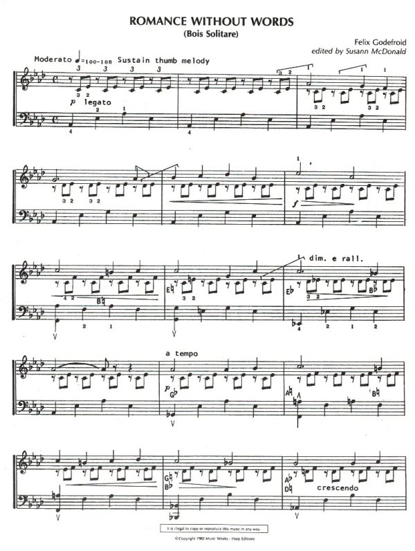 Romance Without Words Godefroid F.