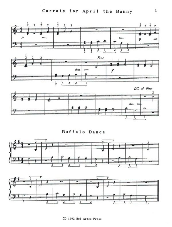 A Bouquet For Young Harpists Goodrich B.