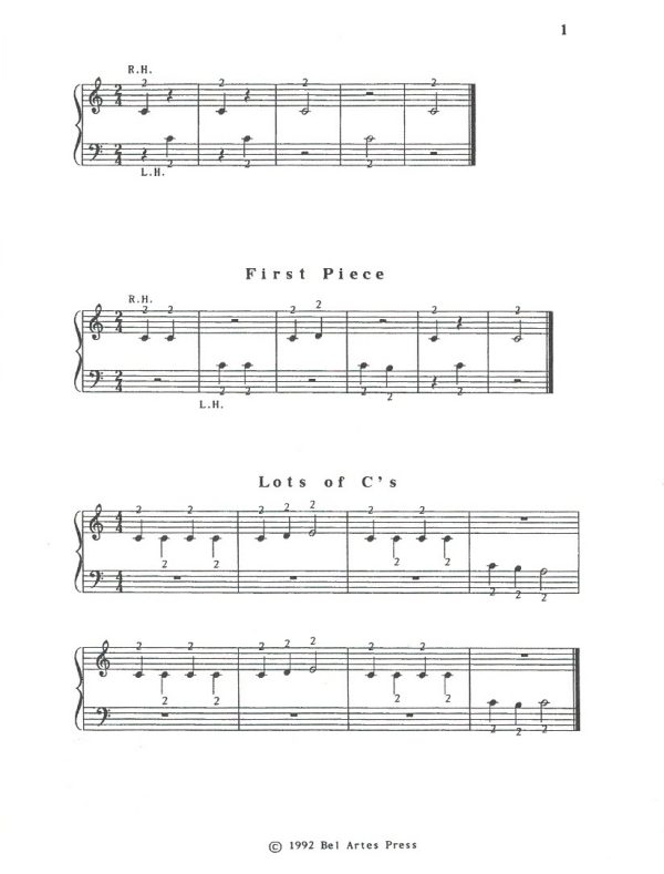 Small Tunes For Young Harpists Goodrich B.