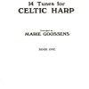 14 Tunes For Celtic Harp Book One Goossens M.
