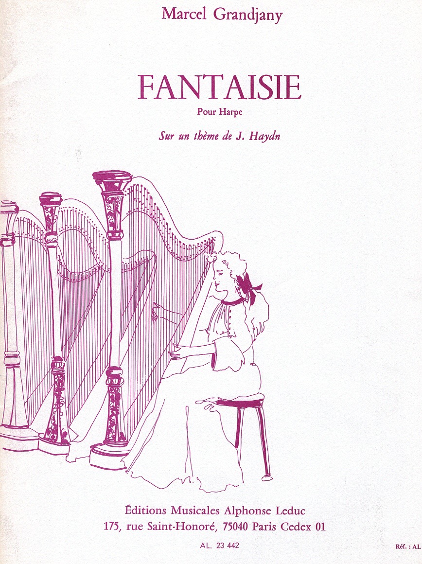 GRANDJANY-Fantaisie Fantaisie On A Theme Of Haydn Grandjany M.